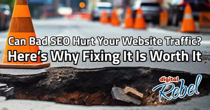 Blog bad seo traffic