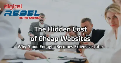 Cheap website costs featured