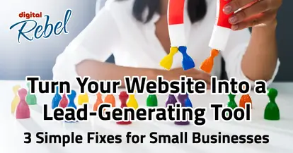 Website lead generation tool