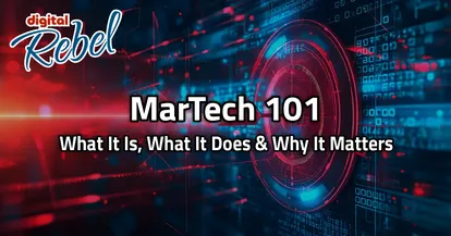 What is martech featured