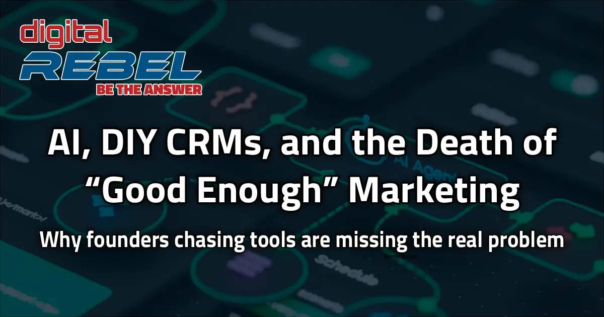 Ai dyi crm marketing strategy problem featured