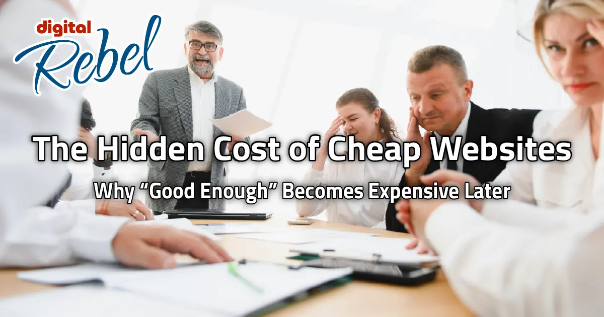 Cheap website costs featured