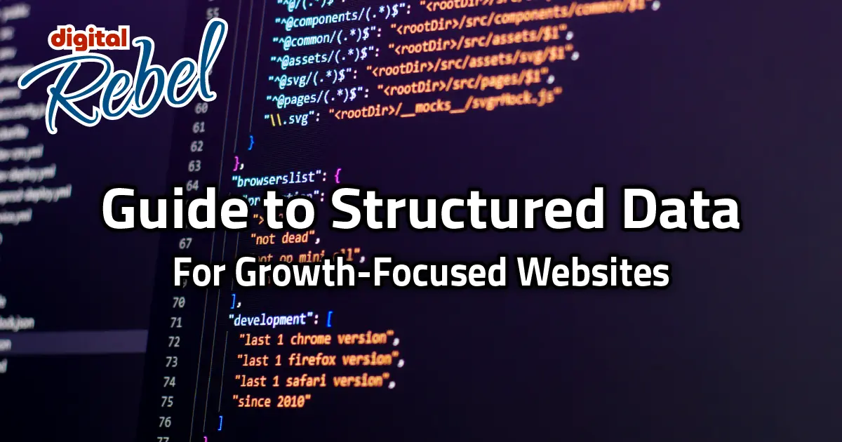 Guide structured data