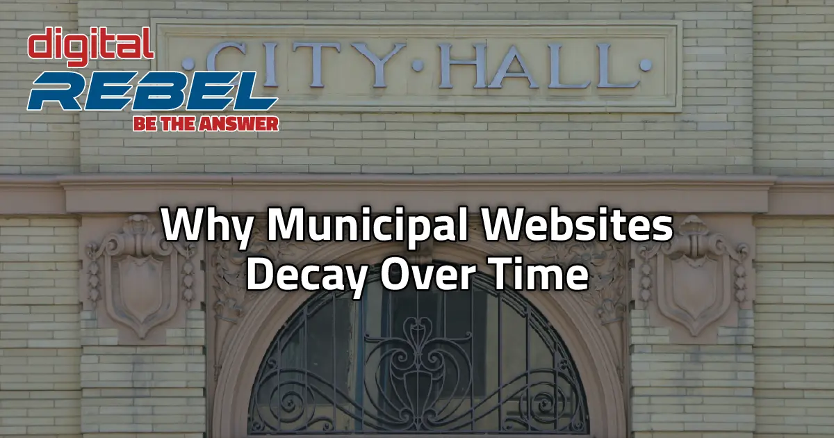 Municipal websites no owner featured