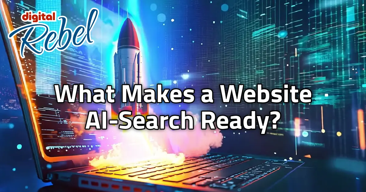 What makes a website ai search ready featured