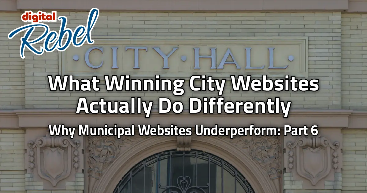 Winning city websites featured