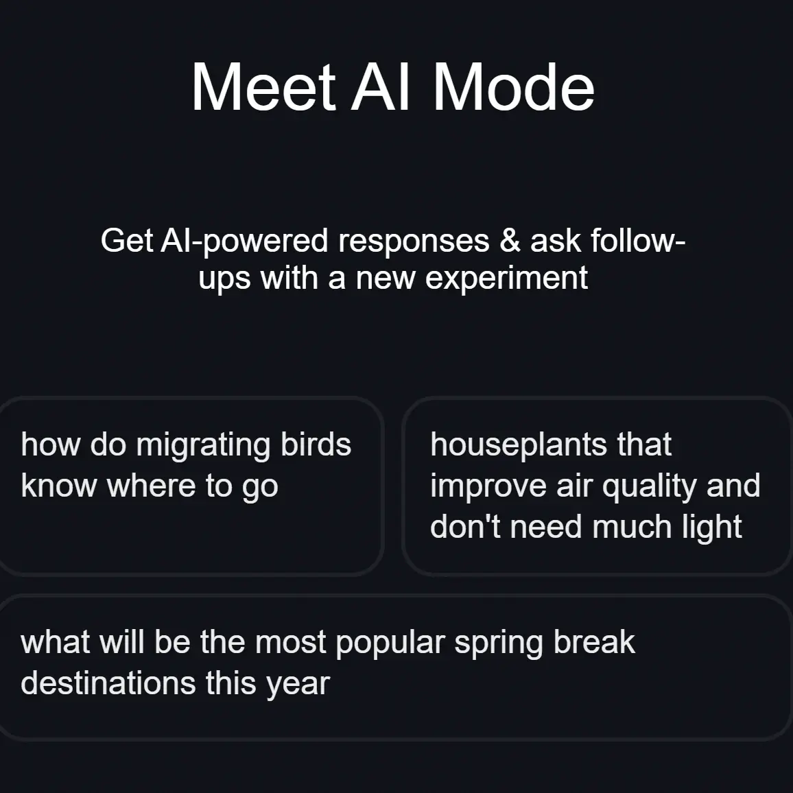 Ai mode google