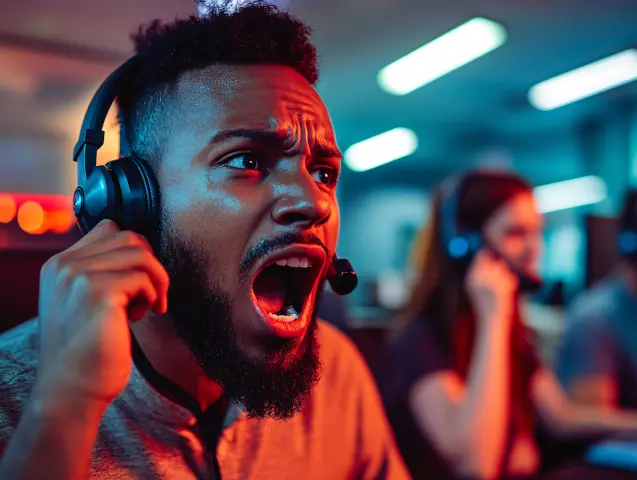 Call center scam
