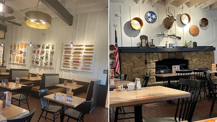 Cracker barrel remodal