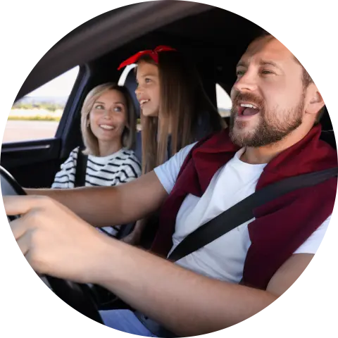 Family driving