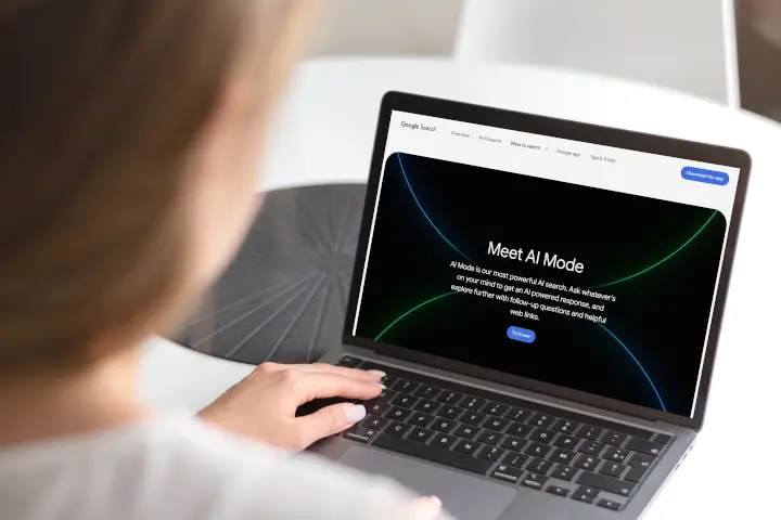 Google ai mode laptop