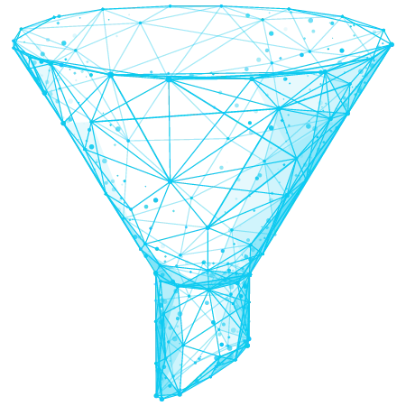 Marketing data funnel