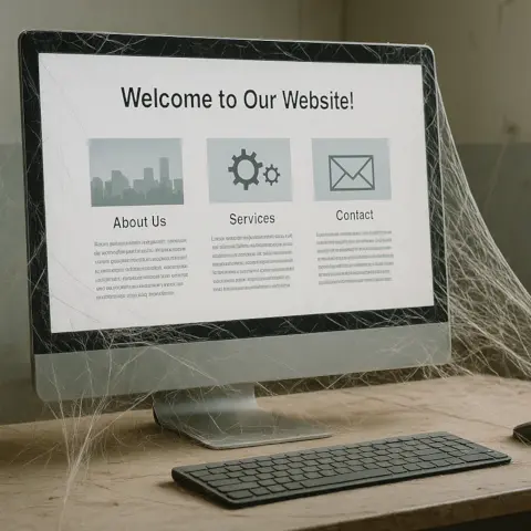 Outdated website